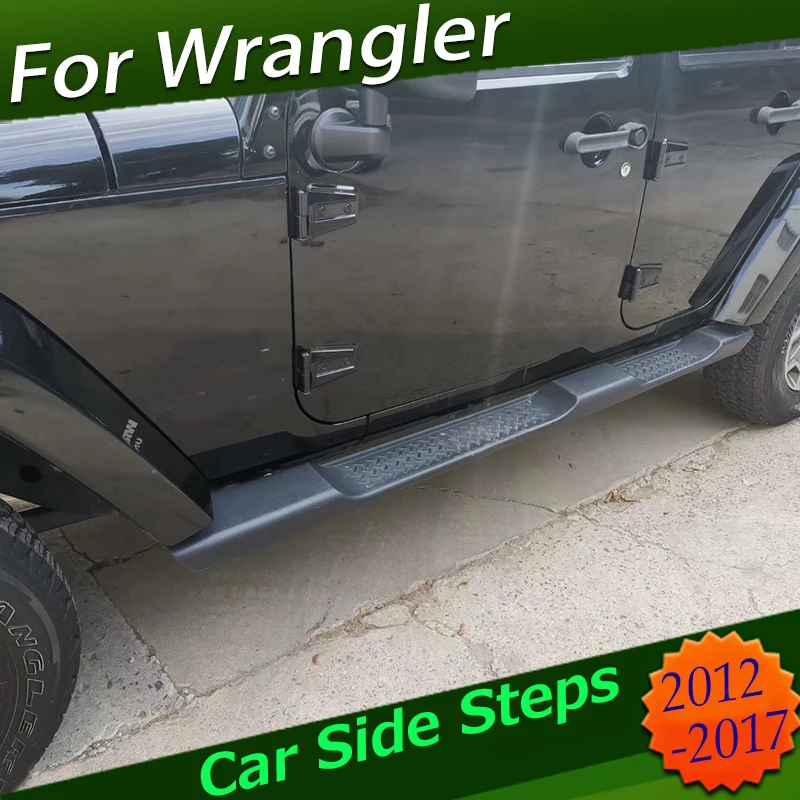 Подножка для Jeep Wrangler JK 2008 2009 2017 2 двери 4 боковая подножка гарантия качества |