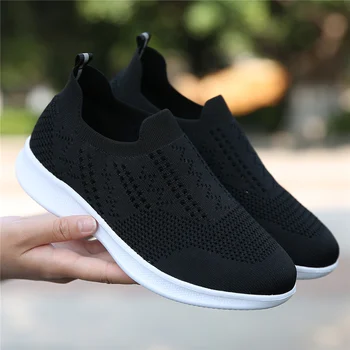 

Tenis Feminino New Mesh Breathable Women Tennis Shoes Slip-on Gym Athletic Jogging Fitness Shoes Girls Sneakers Zapatillas Mujer