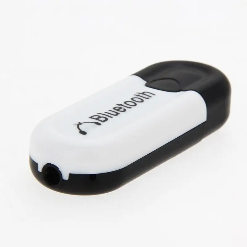 Двойной выход 3,5 мм Автомобильный USB Bluetooth приемник беспроводной аудио приемник