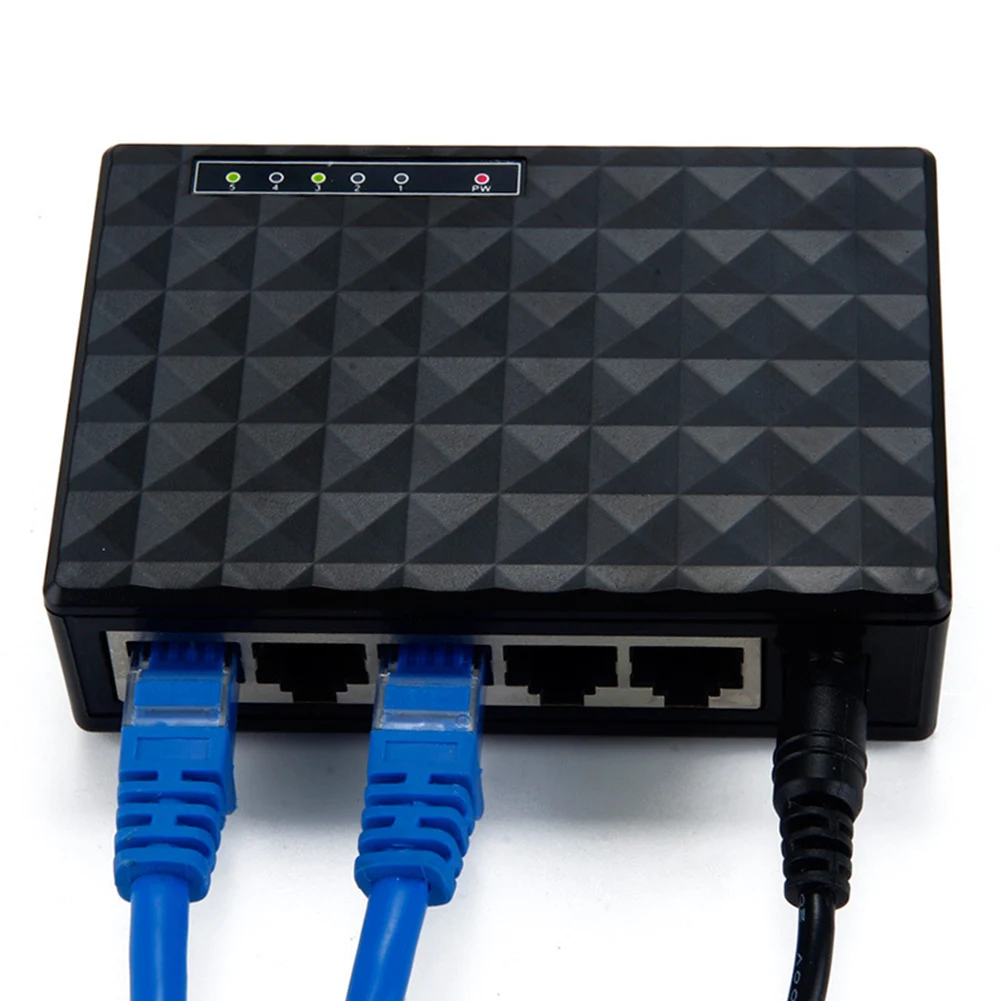 Ethernet 5-Порты и разъёмы переключатель сетевого адаптера локальной сети обмена концентратор мини коммутатор Gigabit для рабочего стола
