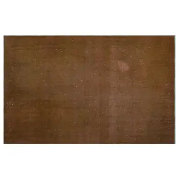 

Handmade Brown Vintage Overdyed Turkish Area Rug 179x276 Cm-5'10''X9'1''