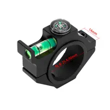 Охота 25,4 мм 30 мм 34 мм Труба пузырьковый уровень с компасом тактический прицел лазерный прицел сплав крепления