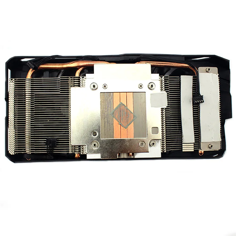 Графика карты кулер с светодиодный свет для Gigabyte RX570 RX580 радиатора вентилятор
