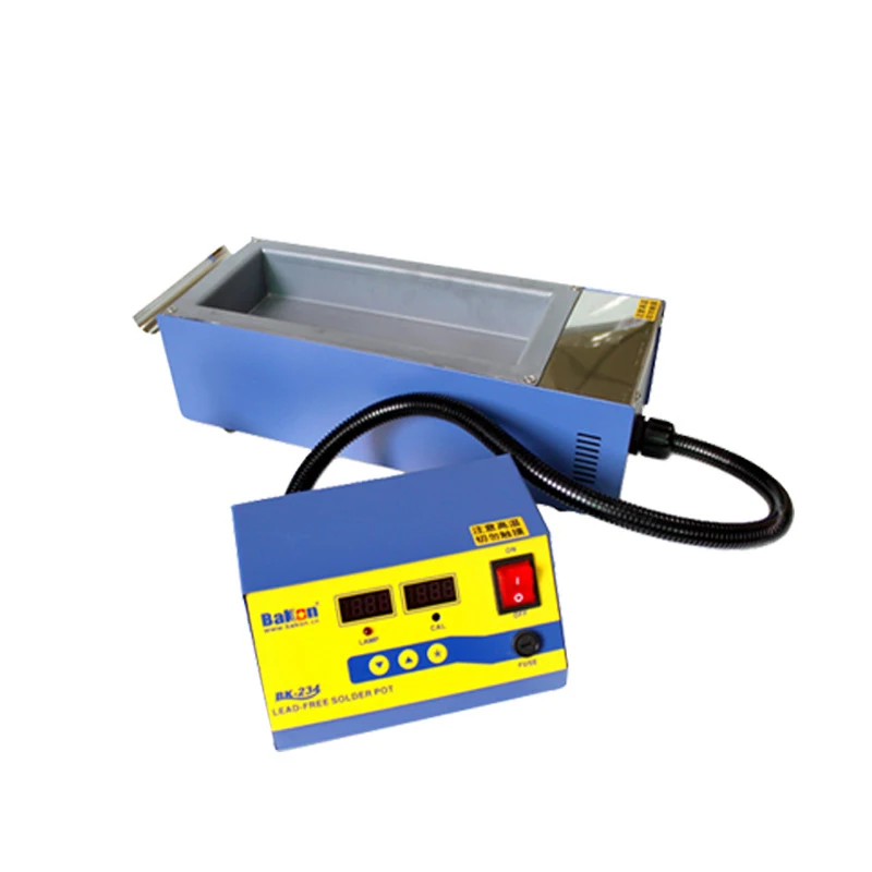 

BK-234 Lead-free Pot Tin stove Melting Furnace BK234 Soldering Desoldering Tinning Tools Tin Stove Digital Display 1200W