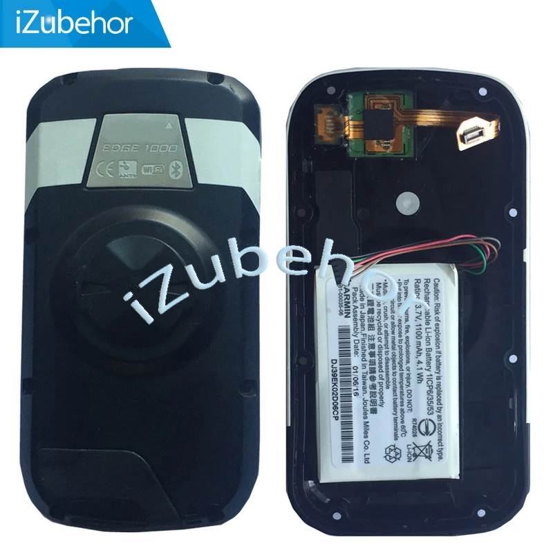 

100% Used Original Back case with battery for GARMIN EDGE 1000 /Edge EXPLORE 1000 bicycle speed meter back cover Repair