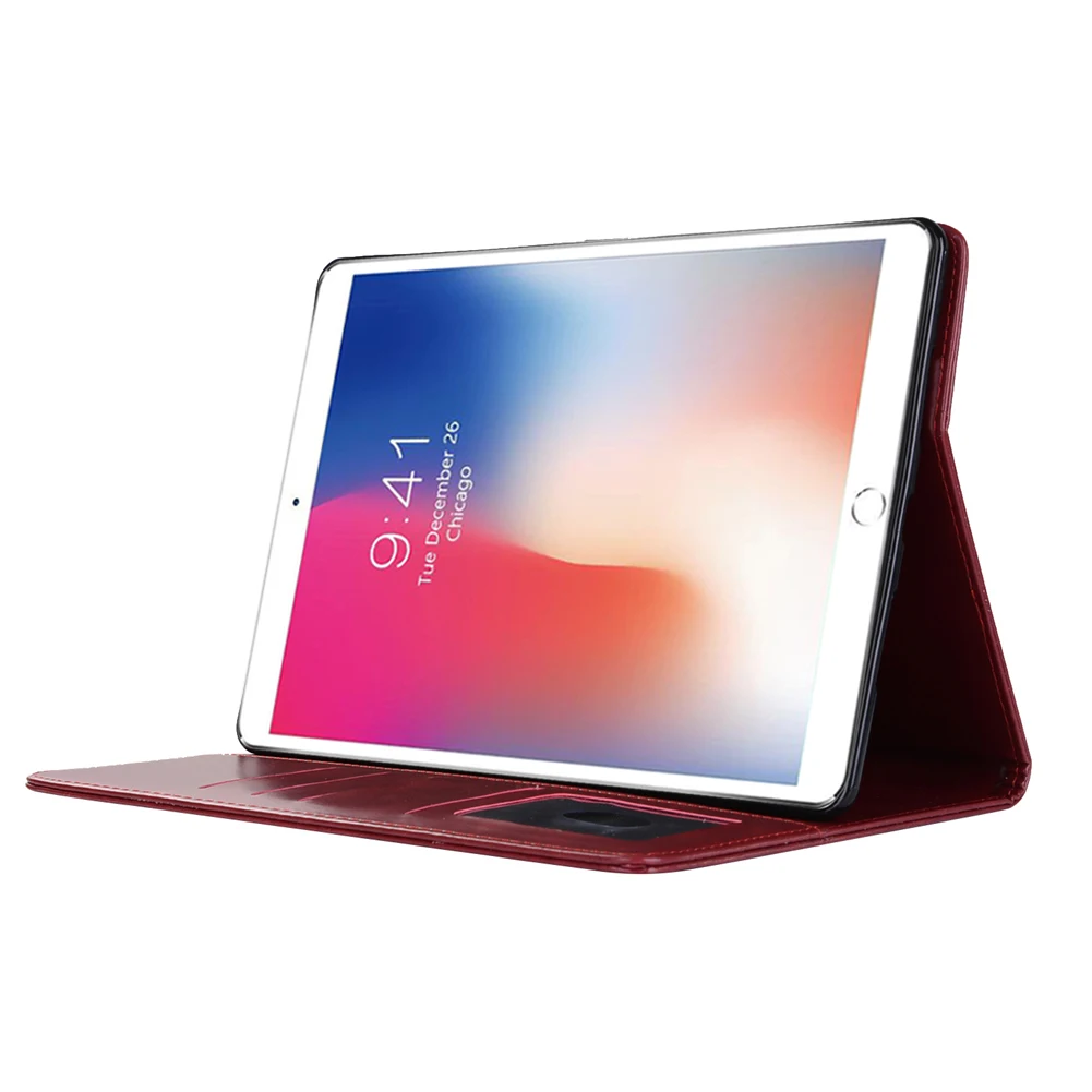 Business Leather Flip Cover For iPad 10.2 inch iPad 7th Generation A2197 A2200 A2198 Auto Sleep Wake Case With Card Solt