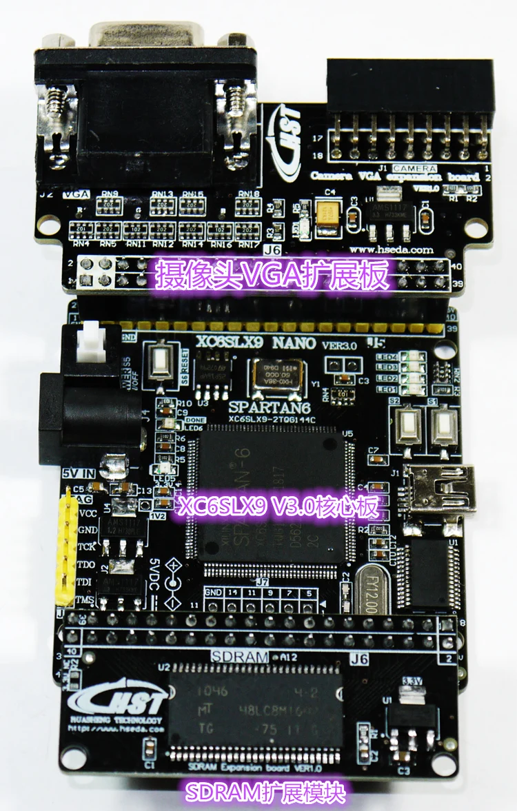 Модуль расширения SDRAM FPGA для сбора данных