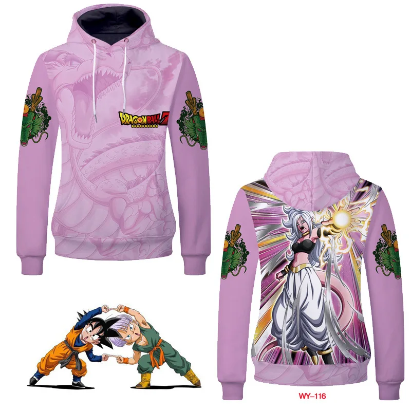 Аниме Dragon Ball Z Son толстовки с Гоку для мужчин и женщин хип хоп пара толстовки пальто Косплей Костюм