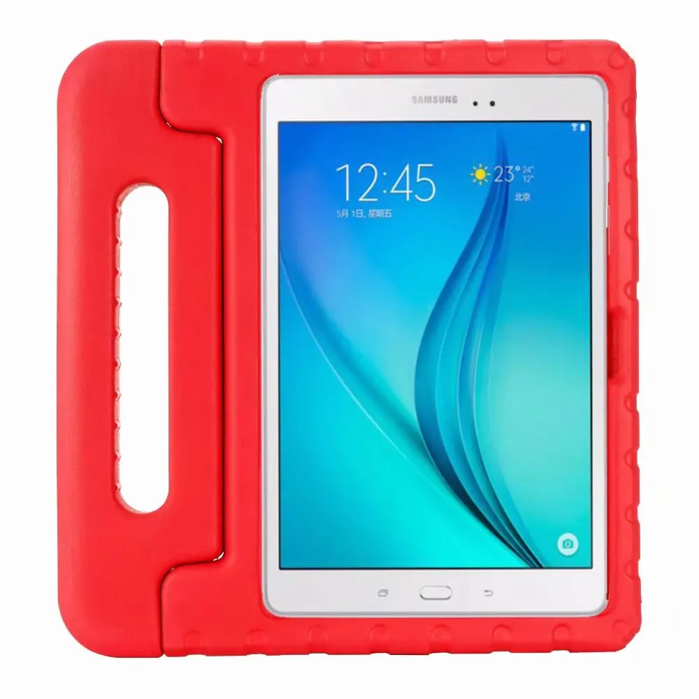 Детский чехол для samsung Galaxy Tab Advanced 2 10,1 чехол с ручкой и подставкой для SM-T583 T583 EVA Foam противоударный Чехол+ пленка
