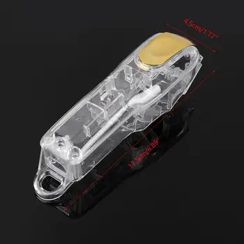 

3PCS/set Transparent Electric Hair Clipper Cover Kit Barber Shop Trimmer Hairdressing Cutting Golden Switch Set G1020