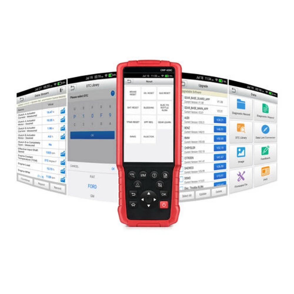 Диагностический сканер LAUNCH X431 CRP429C OBD2 ENG ABS Airbag SRS AT DPF BMS EPB 11 сервис сброса pk CRP129 CRP479|