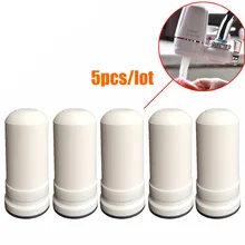 5pcs/lot WaterFilter Cartridges for kubichai Kitchen Faucet Mounted Tap Water Purifier activated carbon tap water filtros filter