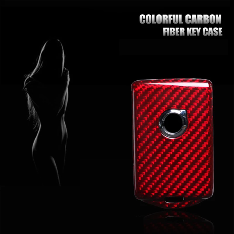 New high quality True carbon fiber car key protection case cover For Volvo XC40 XC60 S90 XC90 V90 T5 T6 T8
