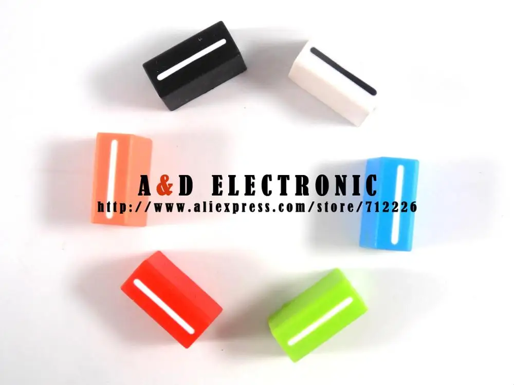 6x Replace Channel Fader Knob Cap For Pioneer DDJ-SX S1 T1 SB SR RX SZ WEGO ERGO