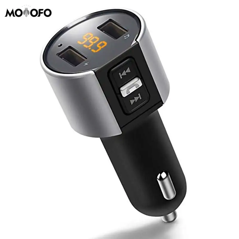 FM передатчик Bluetooth для автомобильного адаптера автомобильный комплект с громкой