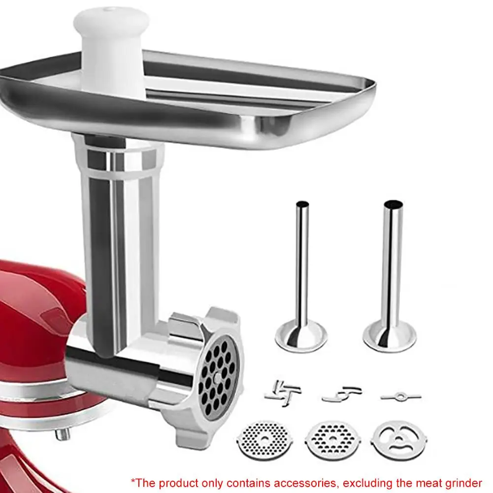 Food Grinder Attachment Slicer and Shredder Meat Stuffer Replacement For Kenwood  Chef Stand Mixer Accessories - AliExpress