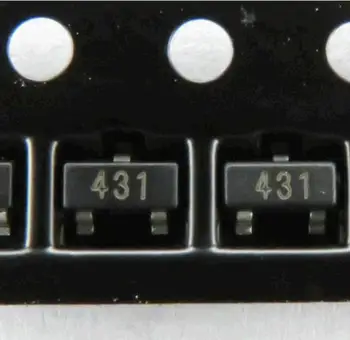 

TL 431 SOT23 V-Ref Adjustable 2.495V to 36V 100mA Automotive 3-Pin SOT-23 TL431