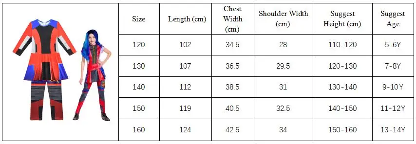 Модный костюм для косплея «Потомки 3», костюм Evie для девочек, костюм для Хэллоуина карнавальный костюм, Детский костюм, Комбинезоны