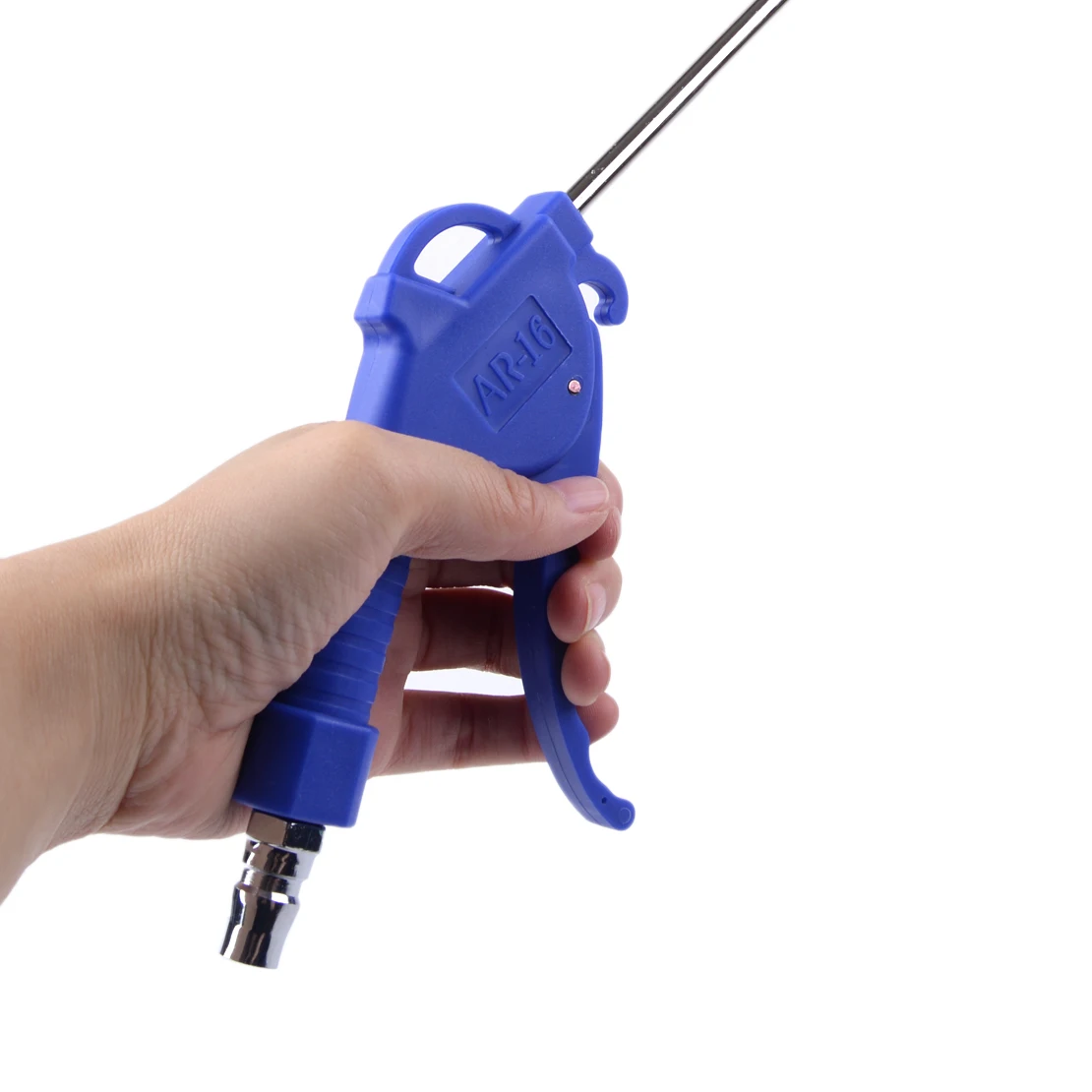 DWCX 2 мм синяя ручка офсетный наконечник угловая насадка Пыльник очиститель воздуха дуга Пистолет Сцепление пыль воздуходувка инструмент