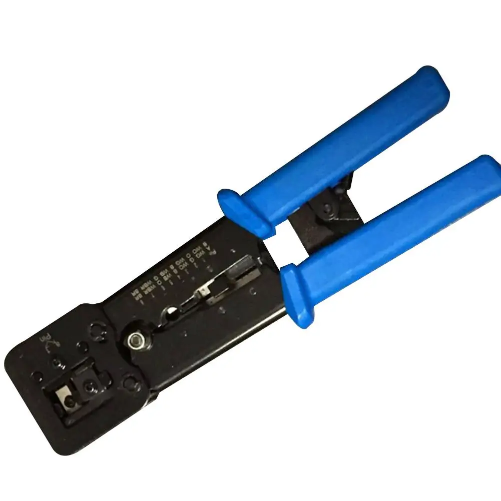 Щипцы для проводов RJ45/ RJ12/RJ22 обжимной инструмент стандартные сквозные разъемы