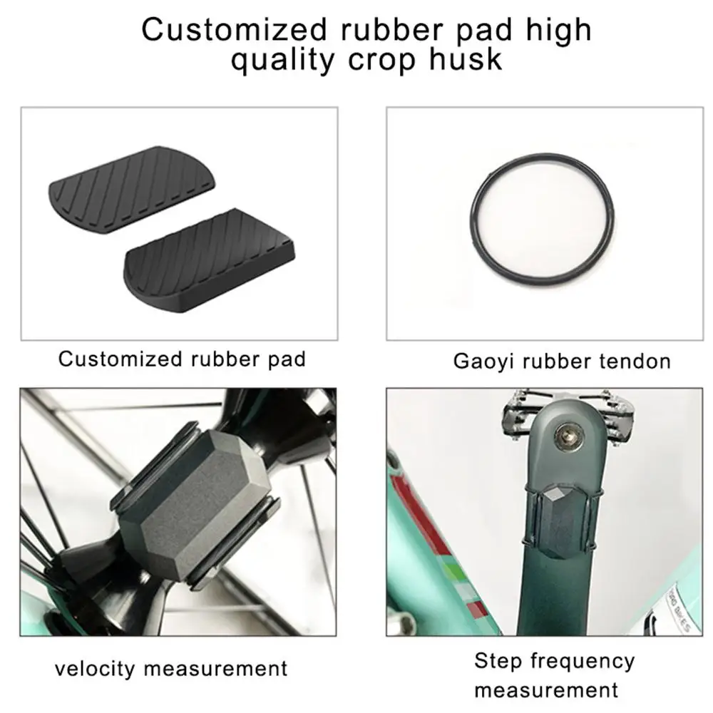 New Outdoor Bicycle Speedometer Bluetooth ANT+ Wireless Speed Cadence Sensor Speedometer Bicycle Equipment