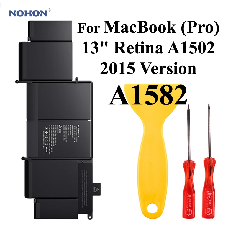 Аккумулятор Nohon A1582 для Apple MacBook Pro 13 дюймов 2015 мАч|Аккумуляторы ноутбуков| |