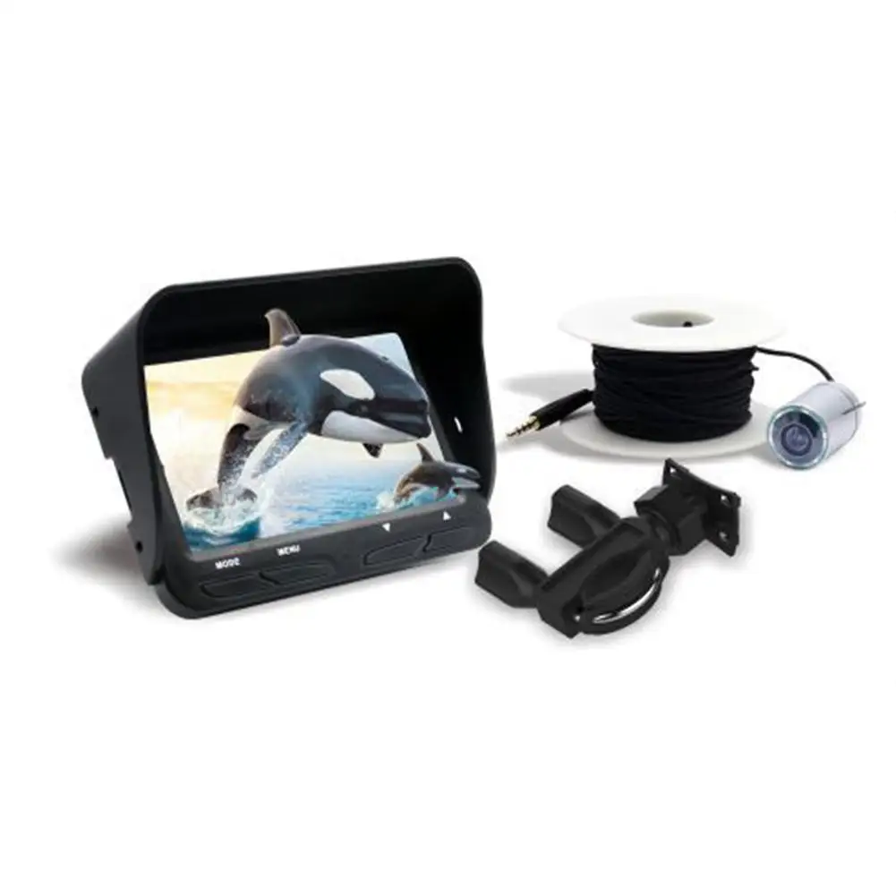 X3 Professional Underwater Fishing Camera 4.3 inch LCD 2.0MP Lens Night Vision Fish Finder System with 30 M Cable 6 Infrared LED