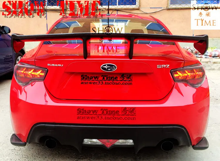 Подходит для Toyota BRZ 86 BRZ ZELE модифицированный Карбон волокно заднее крыло задний спойлер крыло