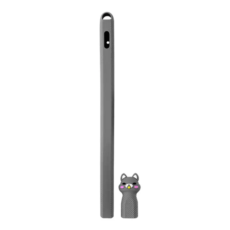 

1Set Cute Animal Pen Holder Silicone Protective Cap Cover for Apple Pencil 2nd E65E