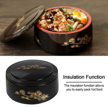 

16*16*8CM Insulation Lunch Box Food-grade Safe Plastic Sushi Container Case best gift for friend children student