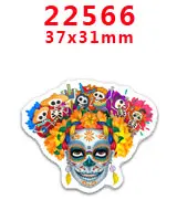 30 шт hollaween характер плоское украшение из смолы PR 22547 - Цвет: 22566