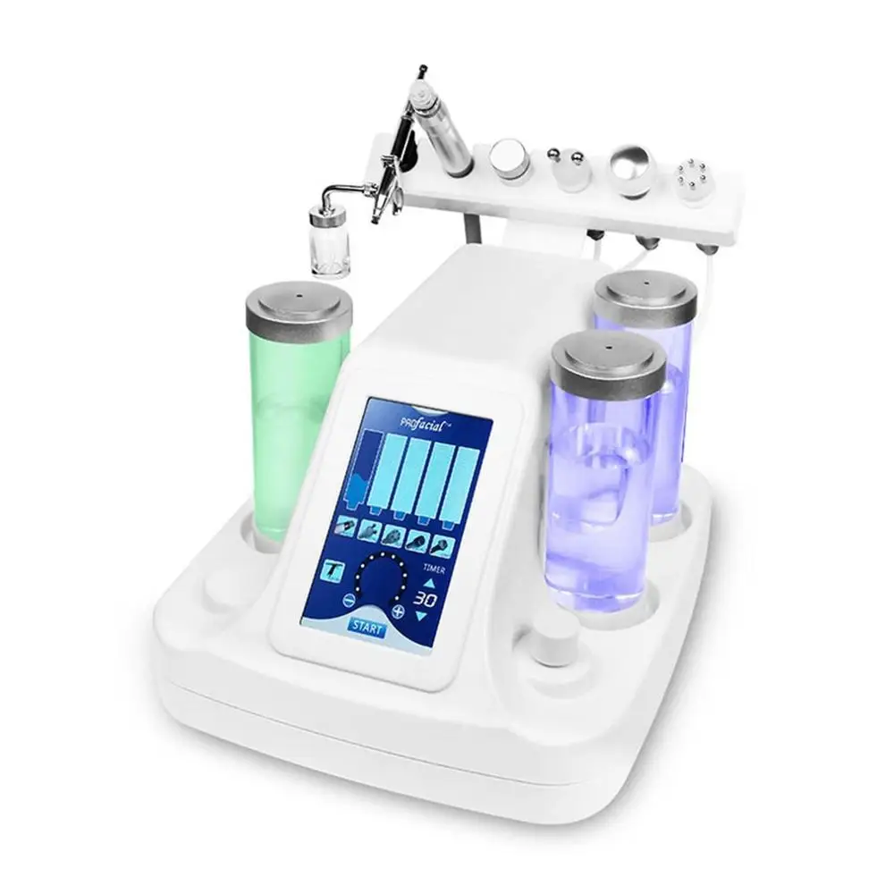 6 в 1 гидравлическая дермабразия Aqua Peel Clean Skin Care BIO светильник RF Вакуумная очистка