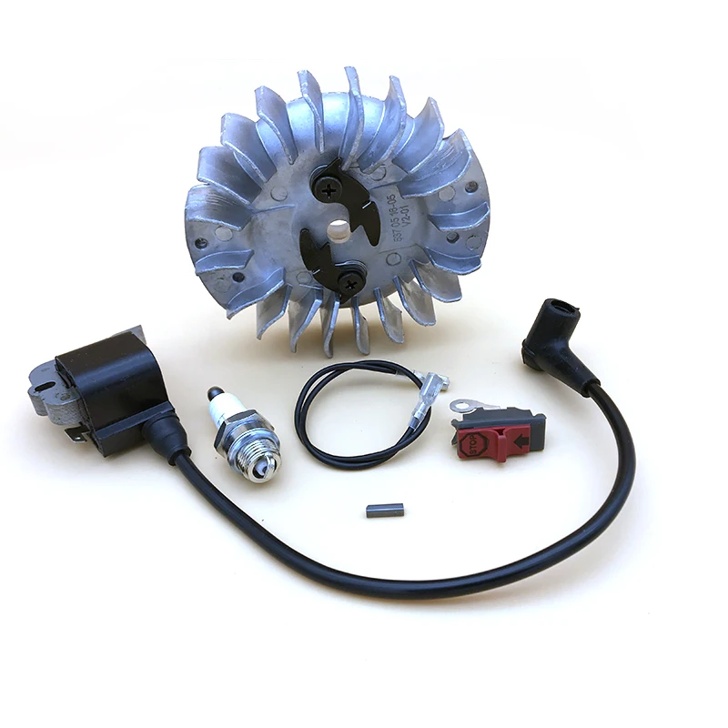 HUNDURE маховик катушка зажигания Свеча зажигания стоп переключатель комплект для HUSQVARNA 268 268XP 268K 272 272XP Запчасти для бензопилы