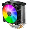 Jonsbo CR1200 CPU Cooler Fan RGB 3Pin 2 Heat Pipe Tower Automatic Lighting Cooling Fans Heatsink for LGA 775/1150/AM4/AM3+/AM3 ► Photo 1/6