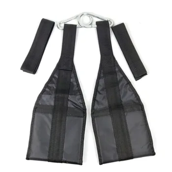 

Fitness Sling Straps Suspension Rip-Resistant Heavy Duty Pair for Pull Up Bar Hanging Leg Raiser Home Gym Fitness Equipment