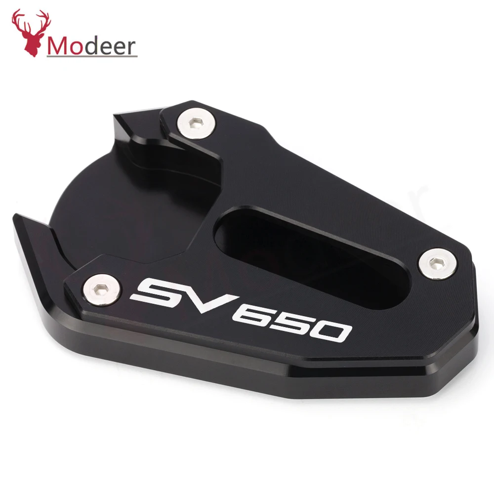 Kickstand Side Stand Foot Toe Extension Pad Plate Enlarge SUZUKI SV650S SV 650 S