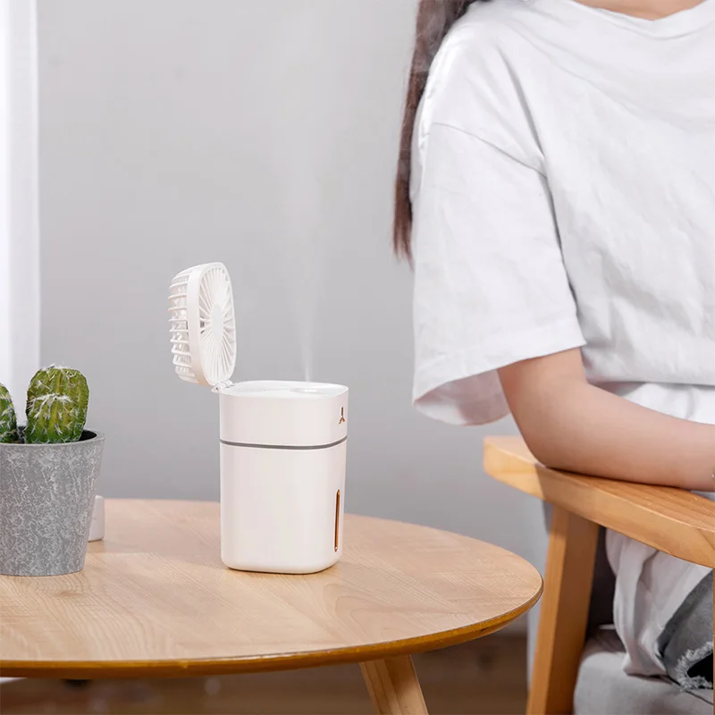 Portable Air Cooler 300Ml Cool Mist Humidifier, Mobile Air Humidifier