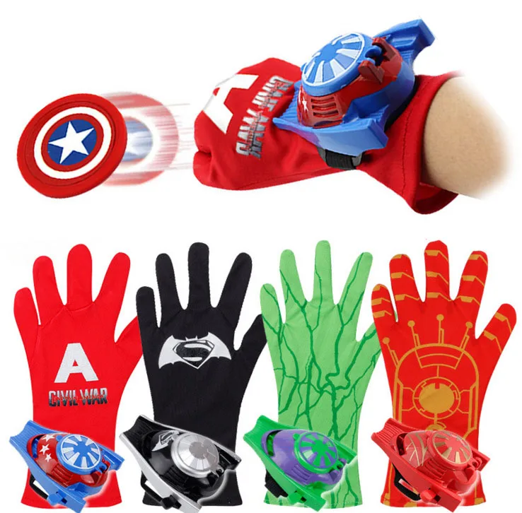 

Children Toys Glove Cosplay Game Super Heroes Glove Launcher Props Cosplay Cool Gift Assembly Launcher for Kid Birthday Gift