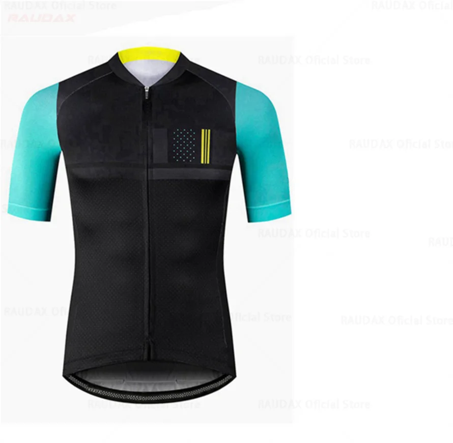 Quick drying short sleeve full zipped sublimation riding bike set shirts sportswear cycling jersey for men