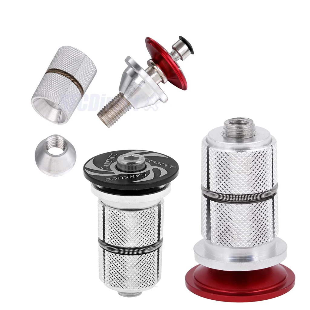 Road Bike Headset Stem Expander Plug Screw Metal Headset Stem 