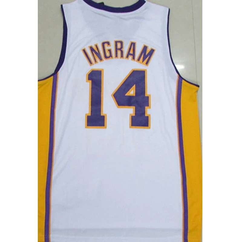 Новые мужские баскетбольные майки Lonzo Ball Brandon Ingram Kyle Kuzma Джерси для дешевой продажи - Цвет: 10