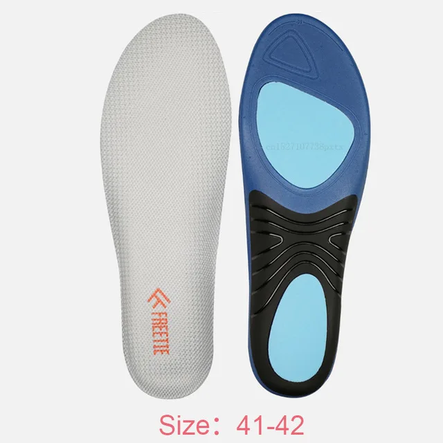 size-41-42 Xiaomi FREETIE EVA амортизационные спортивные стельки удобные высокие эластичные стельки для кожаной обуви Спортивная повседневная обувь для бега - Цвет: size-41-42