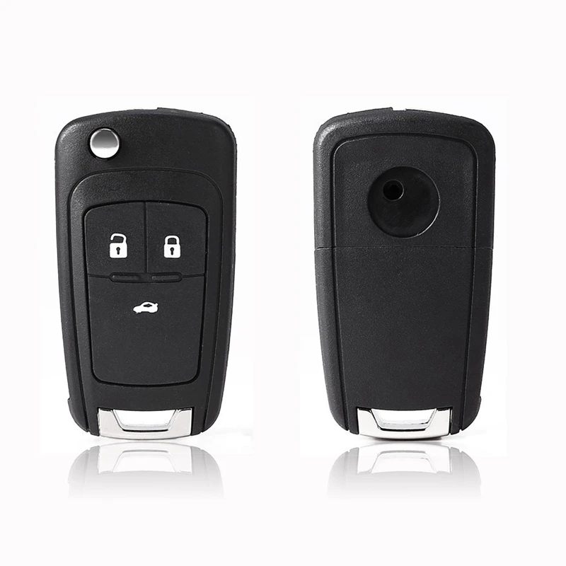 3 кнопки дистанционного ключа автомобиля DIY для OPEL VAUXHALL Astra J, Corsa E, Insignia, Zafira C 2009-& складной дистанционный ключ оболочки 3 Bout