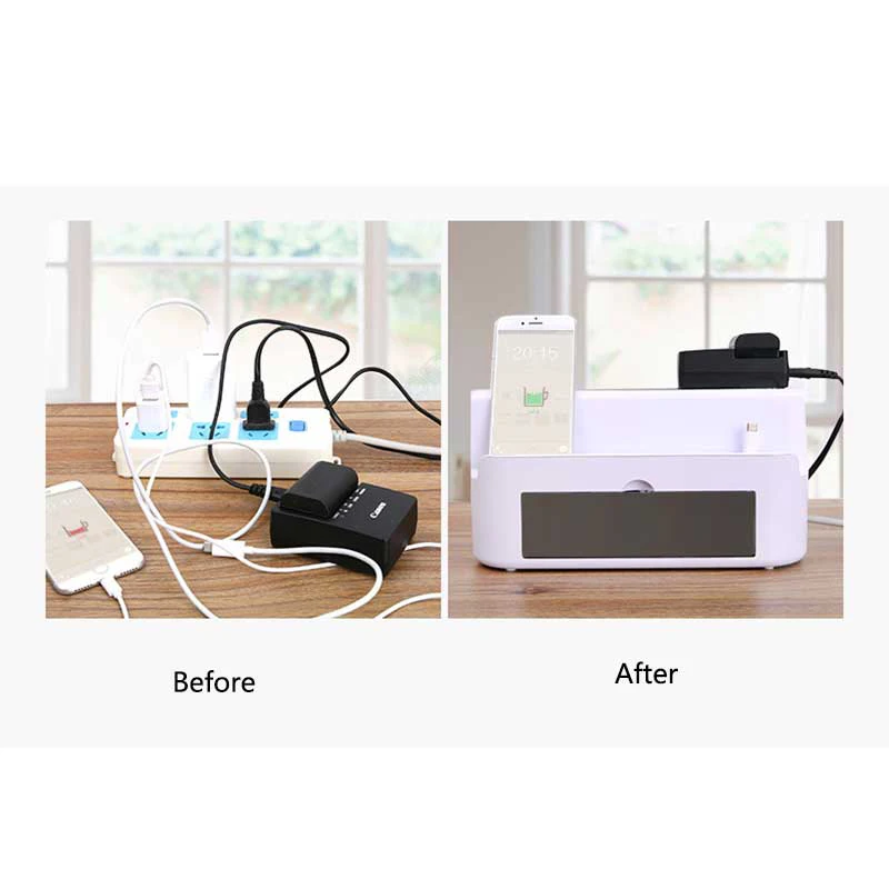 Baffect пластиковый ящик для хранения кабелей корпус Organizor power Strip провод управления коробка для кабелей коробка для хранения проводов для домашнего офиса