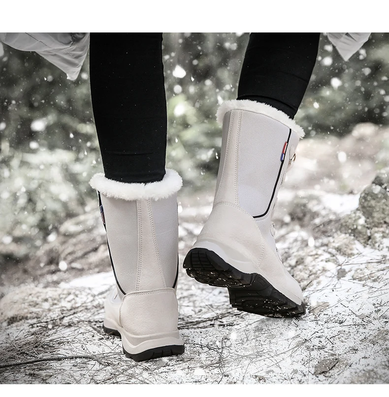 CUNGEL/Водонепроницаемая походная обувь; женские уличные треккинговые ботинки; зимние походные кроссовки; зимние ботинки; спортивные походные ботинки