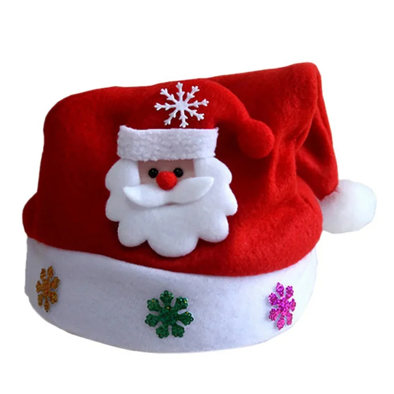 Светодиодный Рождественский вязаный головной убор, Детский Светильник, Рождественская вязаная Шапочка, шапка для взрослых, свитер, Рождественская шапка Санты для детей и взрослых на Рождество# L - Цвет: 2-NO LED