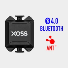 Xoss ciclismo cadência sensor velocímetro monitor de freqüência cardíaca ant + bluetooth 4.0 para garmin bryton ciclo computador e bicicleta app