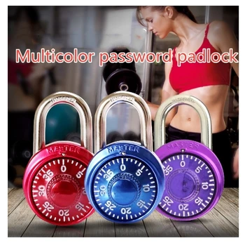 

Secret room escape password padlock Mini lock Dormitory gym locker password lock Trumpet anti-theft lock