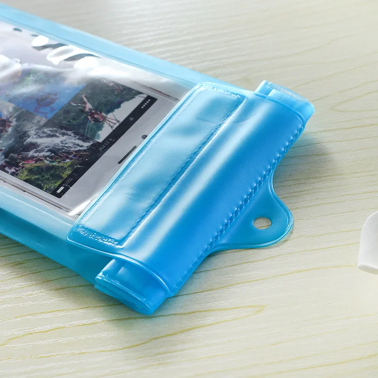 Mobile Phone PVC Waterproof Bag Drifting Swimming Waterproof Cover Waterproof Bag Outdoor Waterproofing Bag PVC Self Adhesive Ba