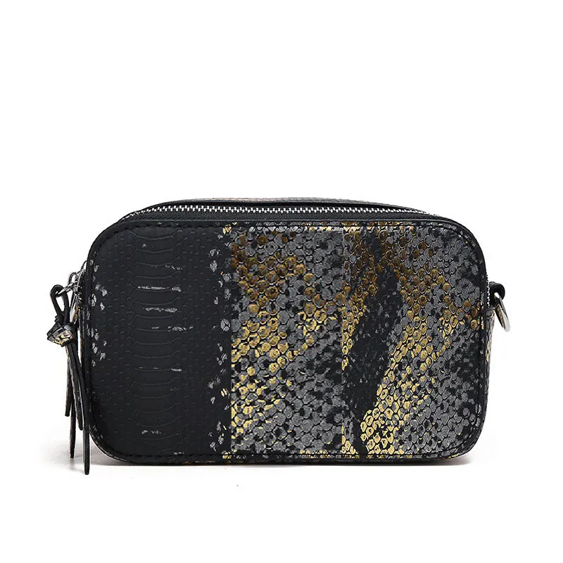 Женская сумка-тоут с леопардовым принтом - Цвет: 16.88BlackGold